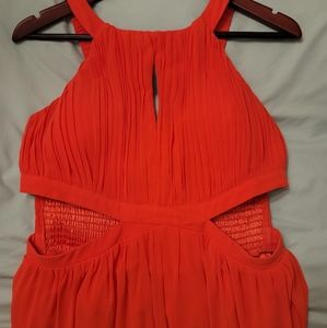 Little Mistress Coral Bridesmaid dress
